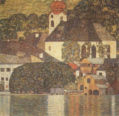 Gustav Klimt Church at Unterach on Lake Atter (mk20)